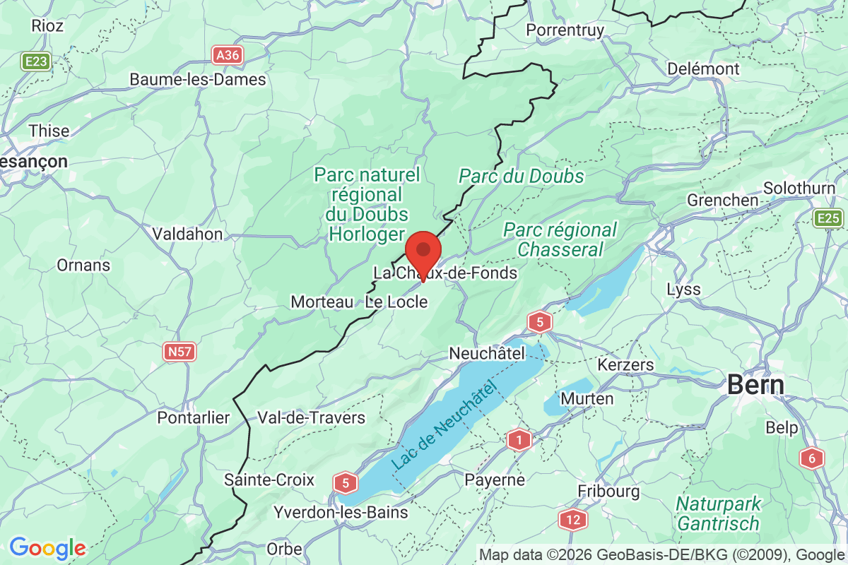 Prévisualisation de la carte