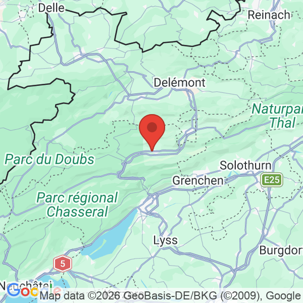 Prévisualisation de la carte