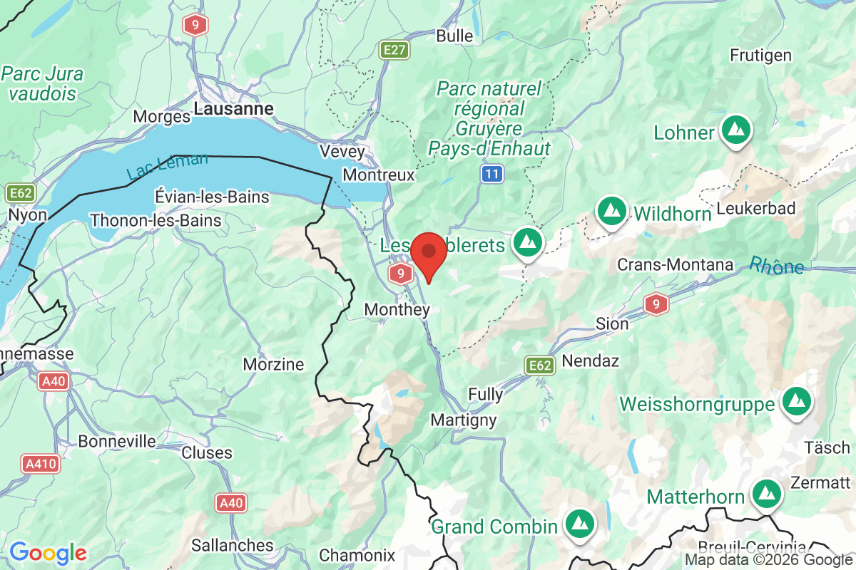 Prévisualisation de la carte