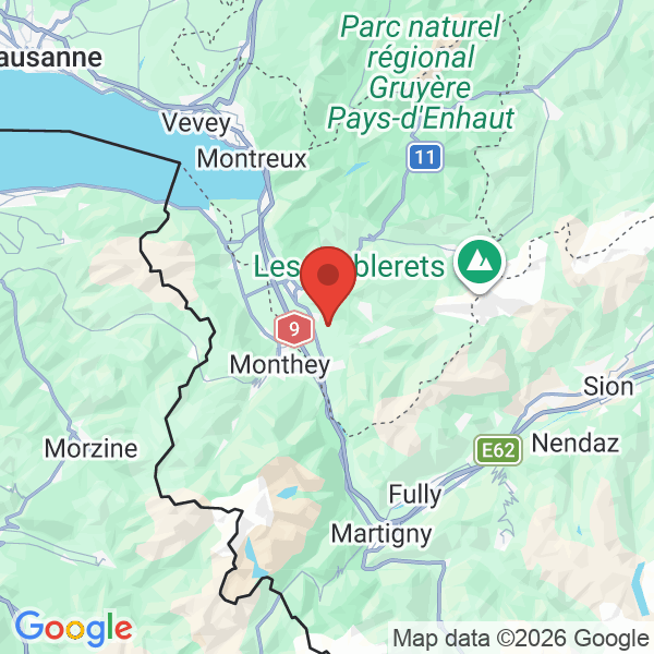 Prévisualisation de la carte