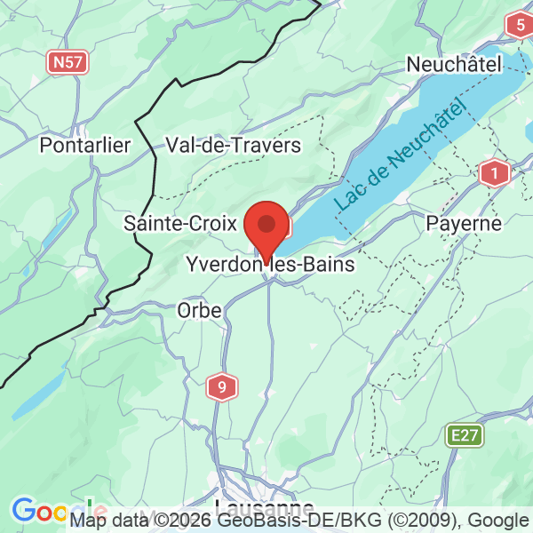 Prévisualisation de la carte