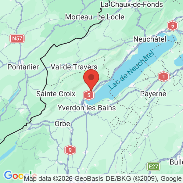 Prévisualisation de la carte