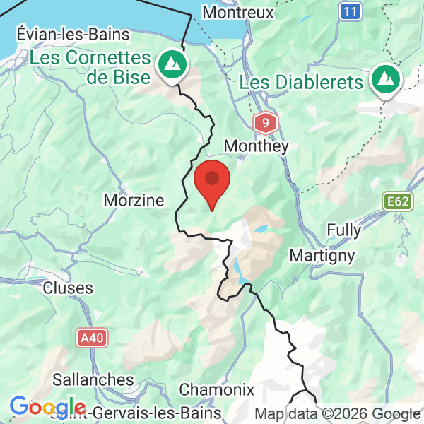 Prévisualisation de la carte