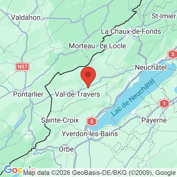 Prévisualisation de la carte