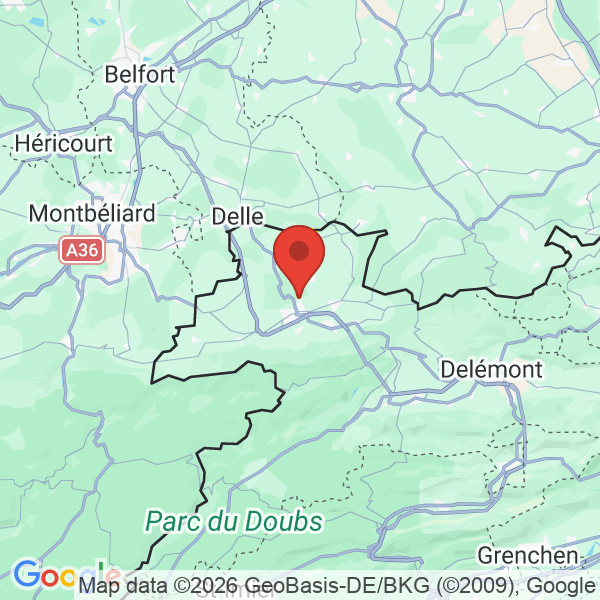Prévisualisation de la carte