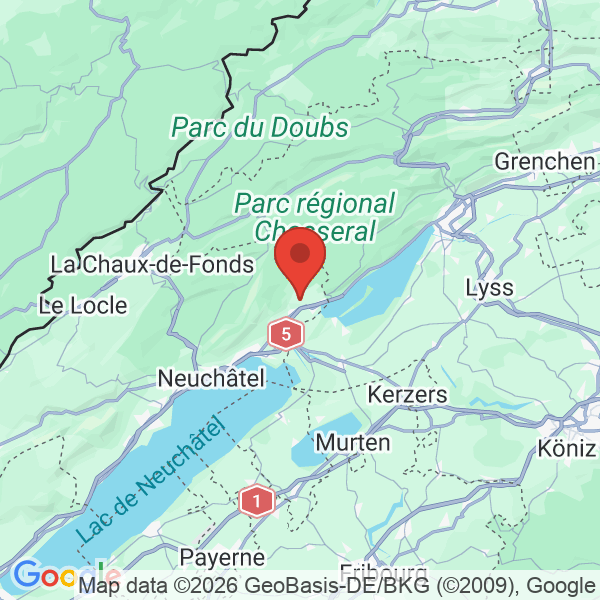 Prévisualisation de la carte
