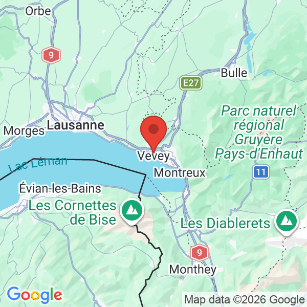 Prévisualisation de la carte
