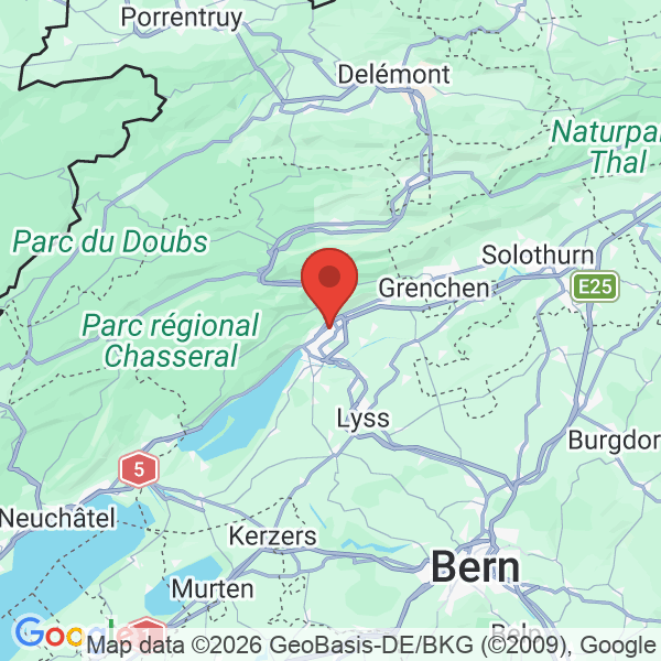 Prévisualisation de la carte