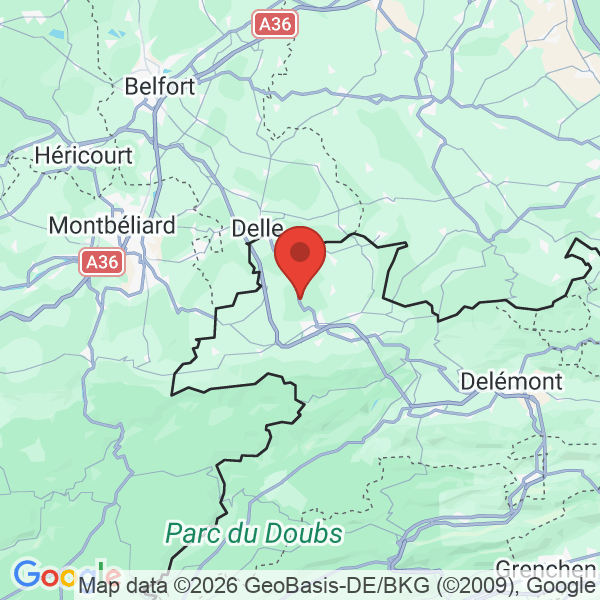 Prévisualisation de la carte