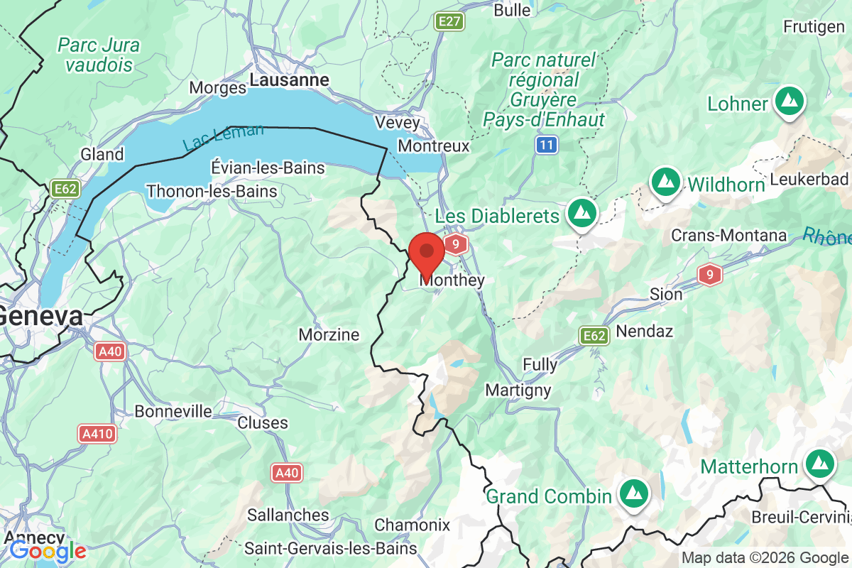 Prévisualisation de la carte