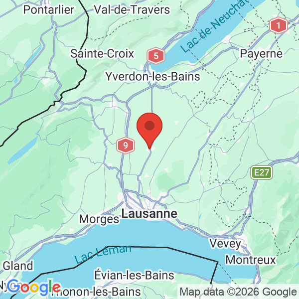 Prévisualisation de la carte