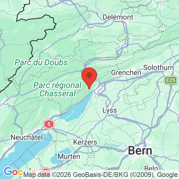 Prévisualisation de la carte
