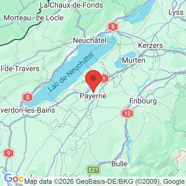 Prévisualisation de la carte