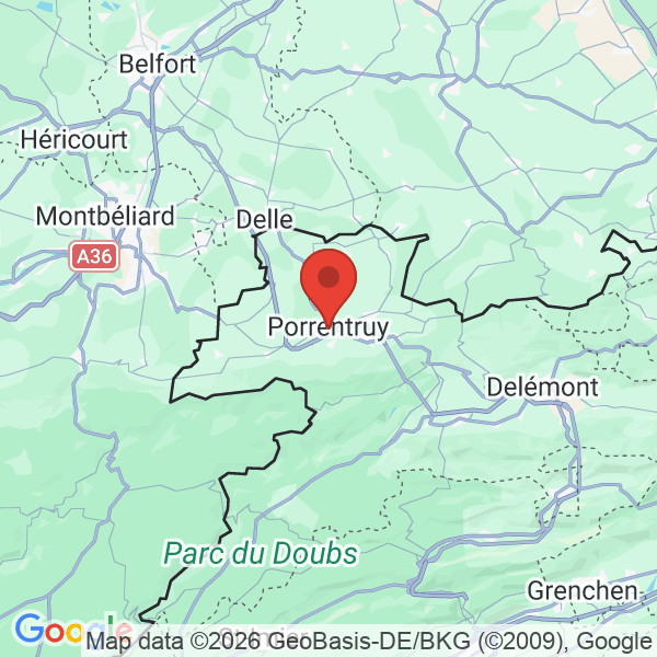 Prévisualisation de la carte