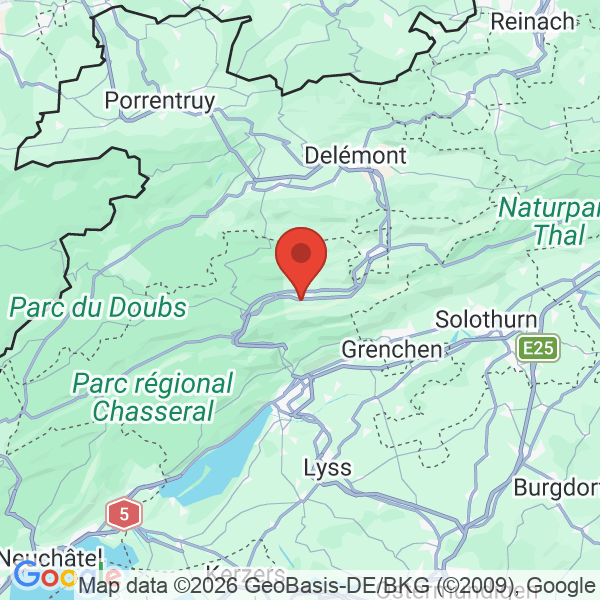 Prévisualisation de la carte