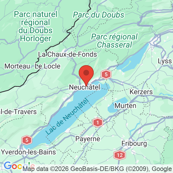 Prévisualisation de la carte
