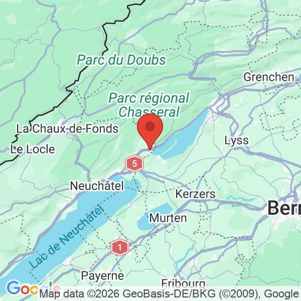 Prévisualisation de la carte
