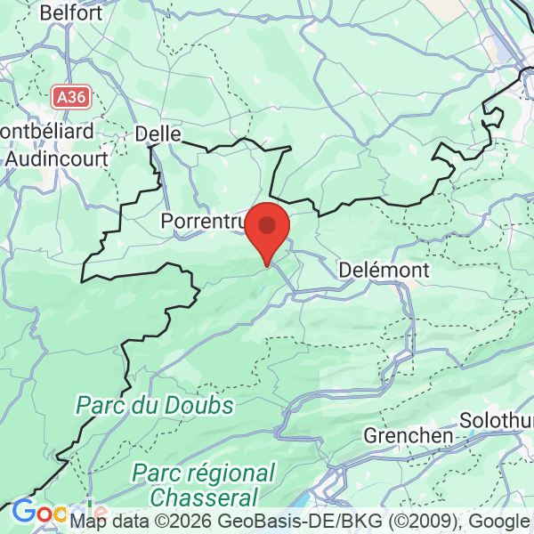 Prévisualisation de la carte