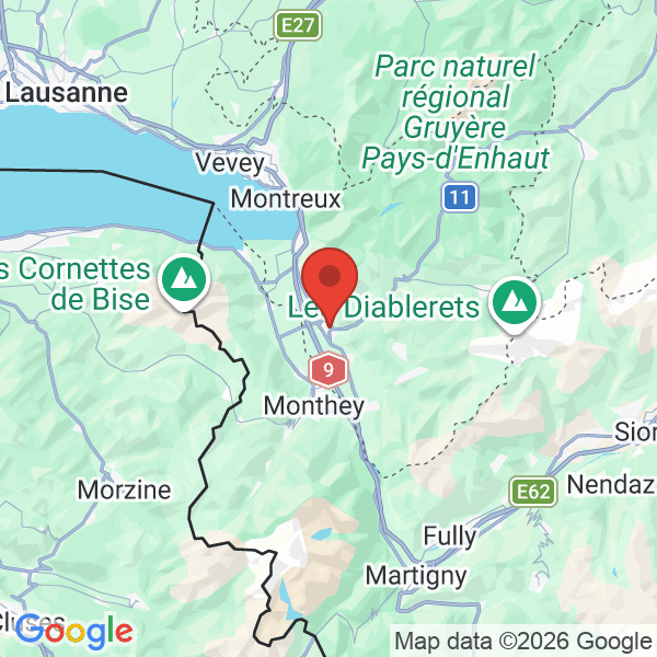 Prévisualisation de la carte