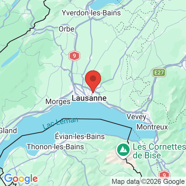 Prévisualisation de la carte