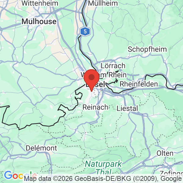 Prévisualisation de la carte