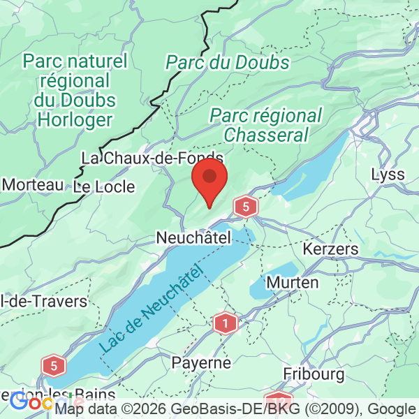 Prévisualisation de la carte