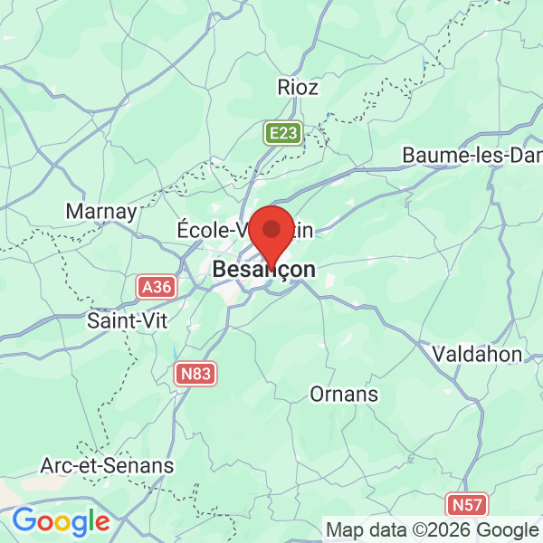 Prévisualisation de la carte
