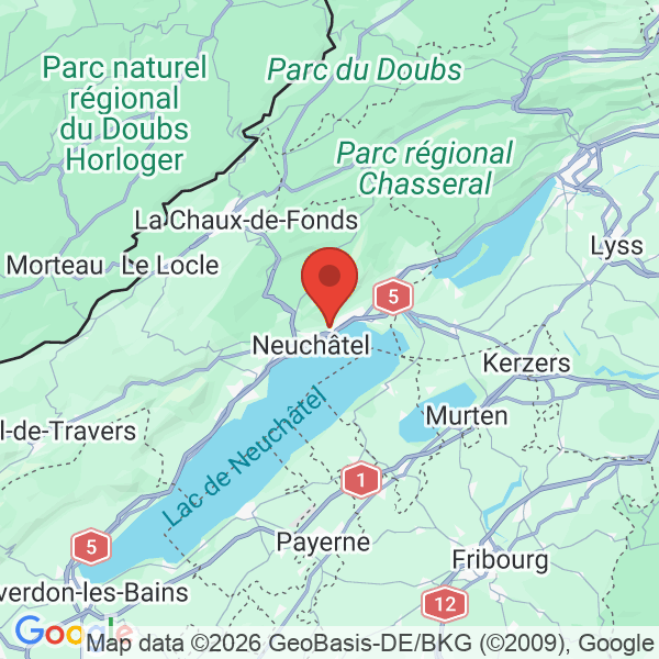 Prévisualisation de la carte