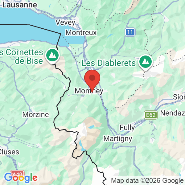 Prévisualisation de la carte