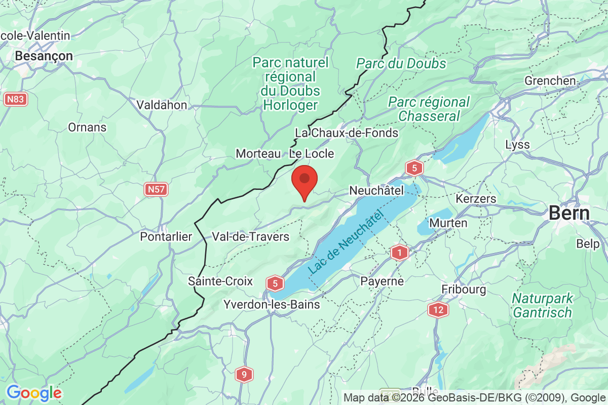 Prévisualisation de la carte