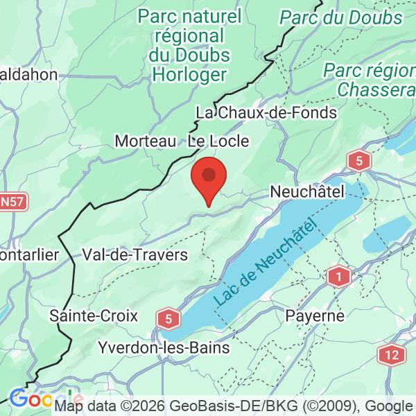 Prévisualisation de la carte