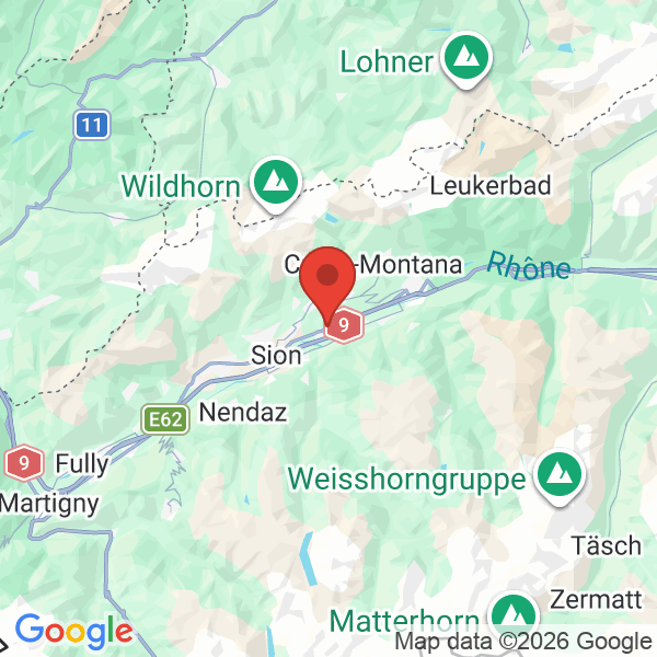 Prévisualisation de la carte