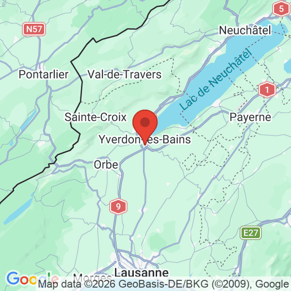 Prévisualisation de la carte