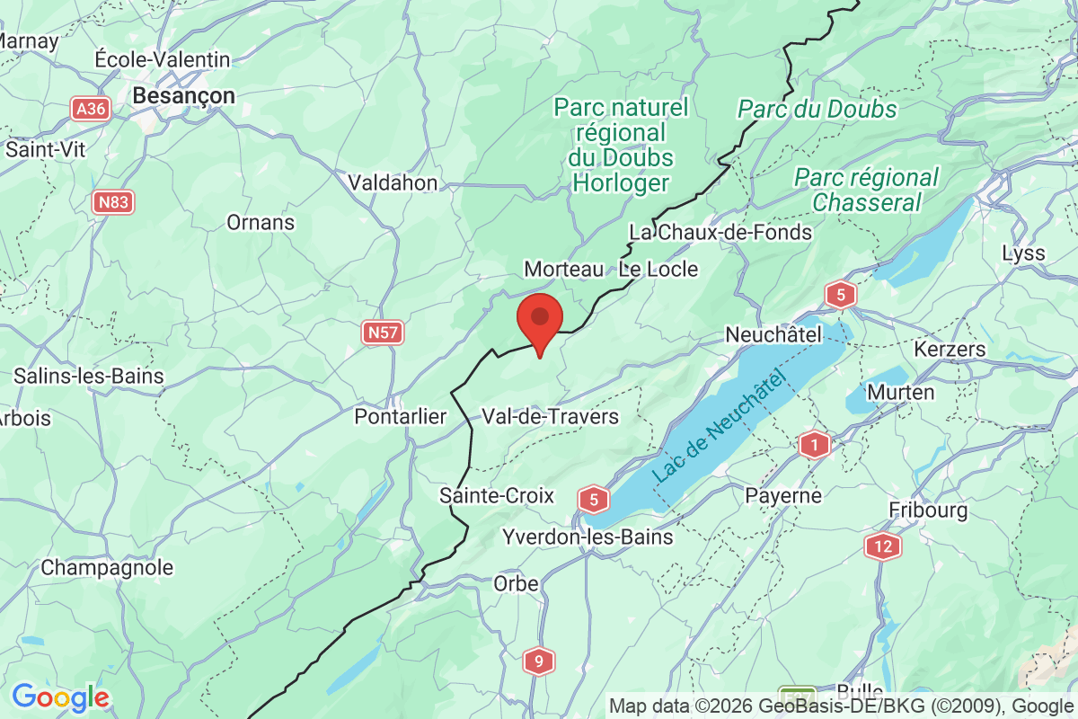 Prévisualisation de la carte