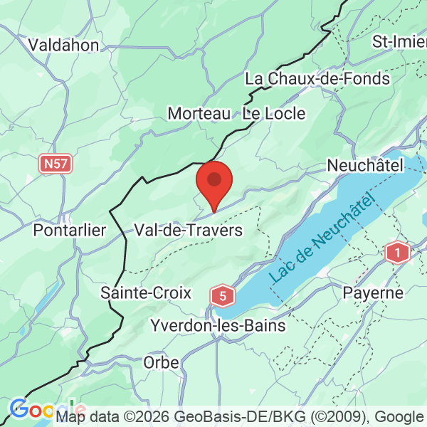 Prévisualisation de la carte