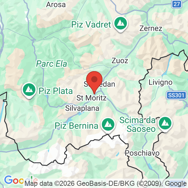 Prévisualisation de la carte