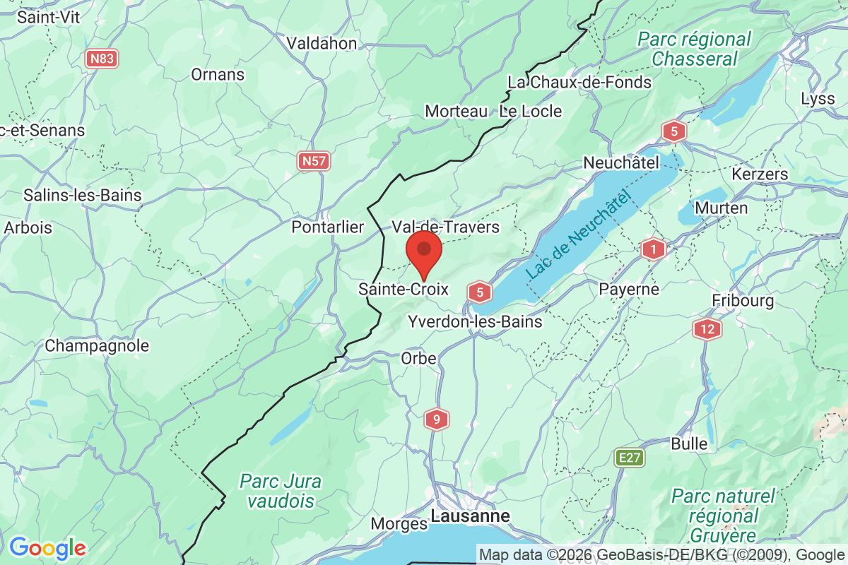 Prévisualisation de la carte