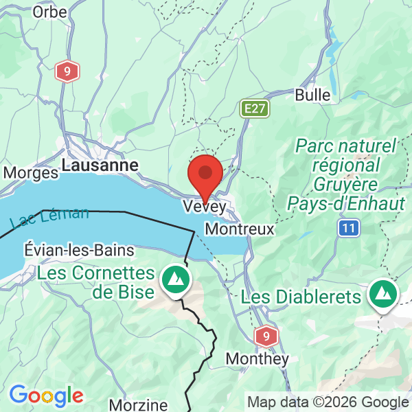 Prévisualisation de la carte