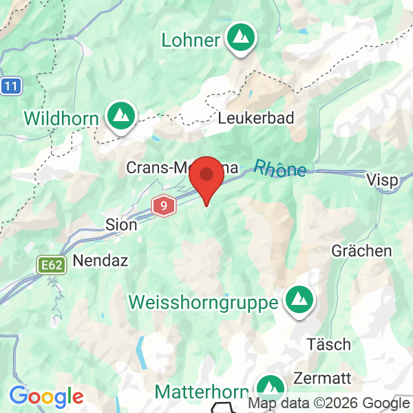 Prévisualisation de la carte