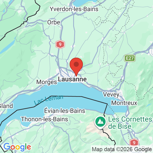 Prévisualisation de la carte