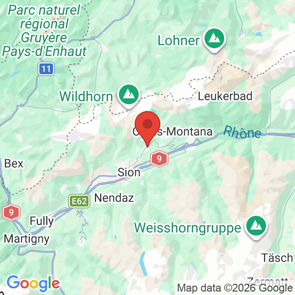 Prévisualisation de la carte