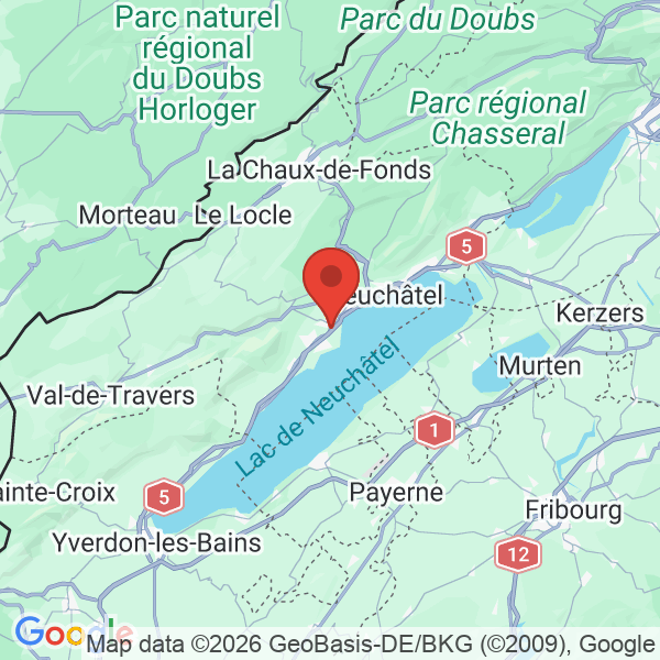 Prévisualisation de la carte