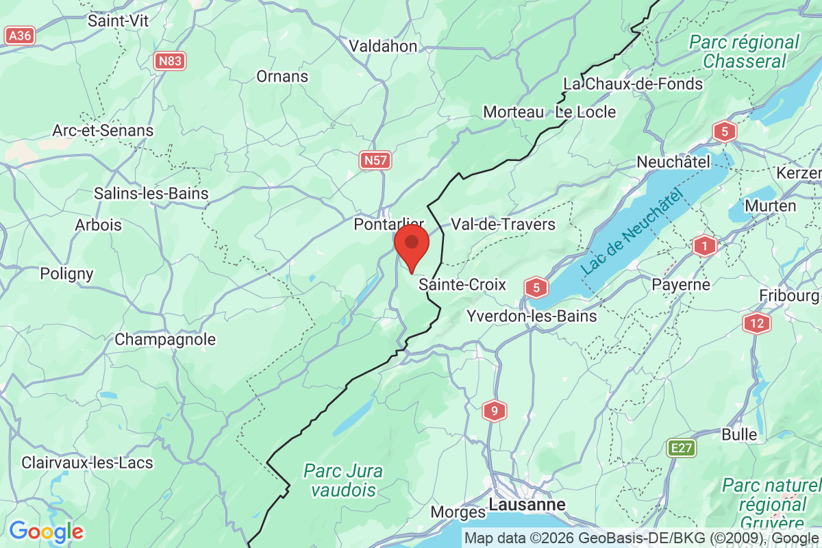 Prévisualisation de la carte