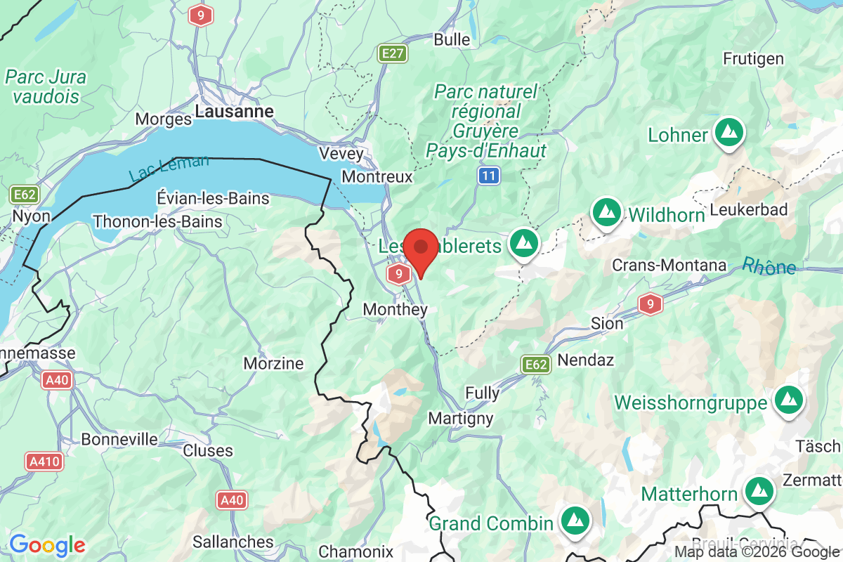 Prévisualisation de la carte