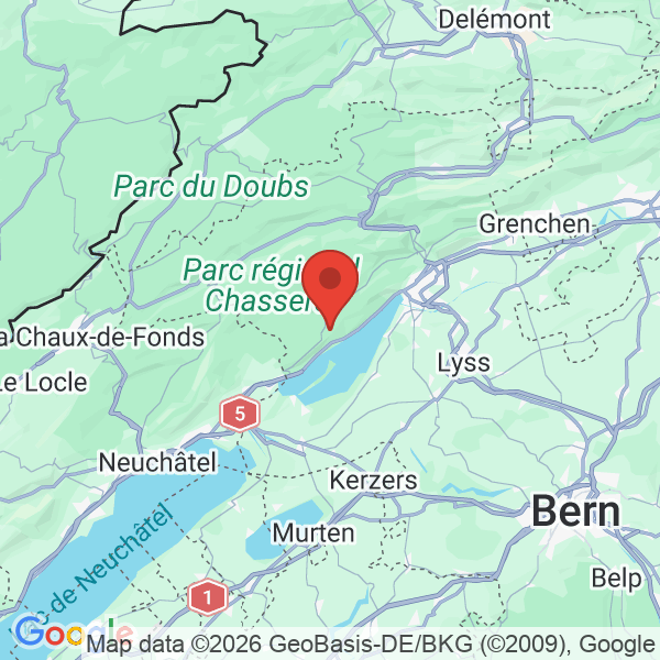 Prévisualisation de la carte