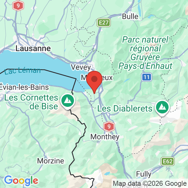 Prévisualisation de la carte