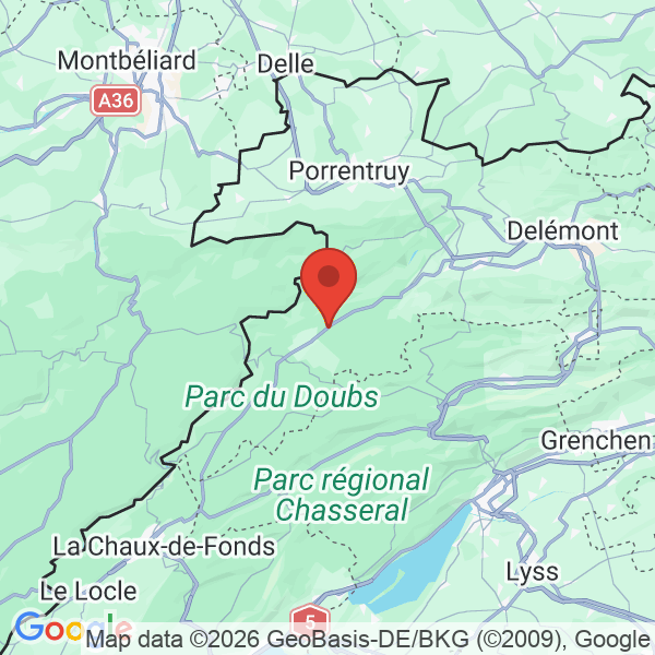 Prévisualisation de la carte