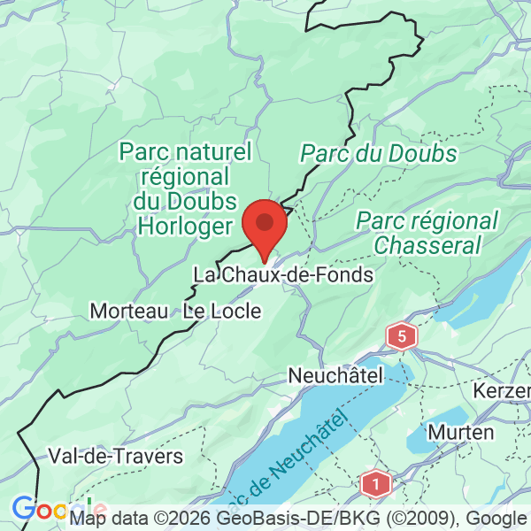 Prévisualisation de la carte