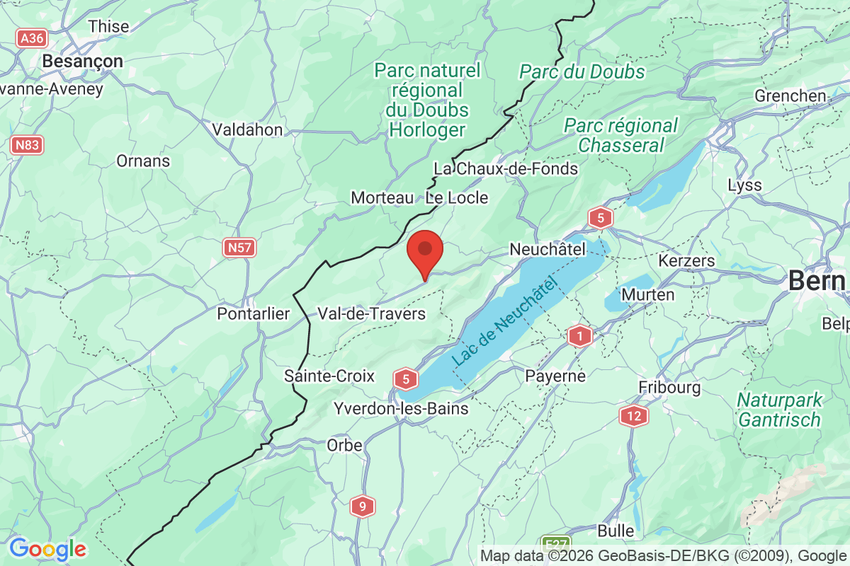 Prévisualisation de la carte