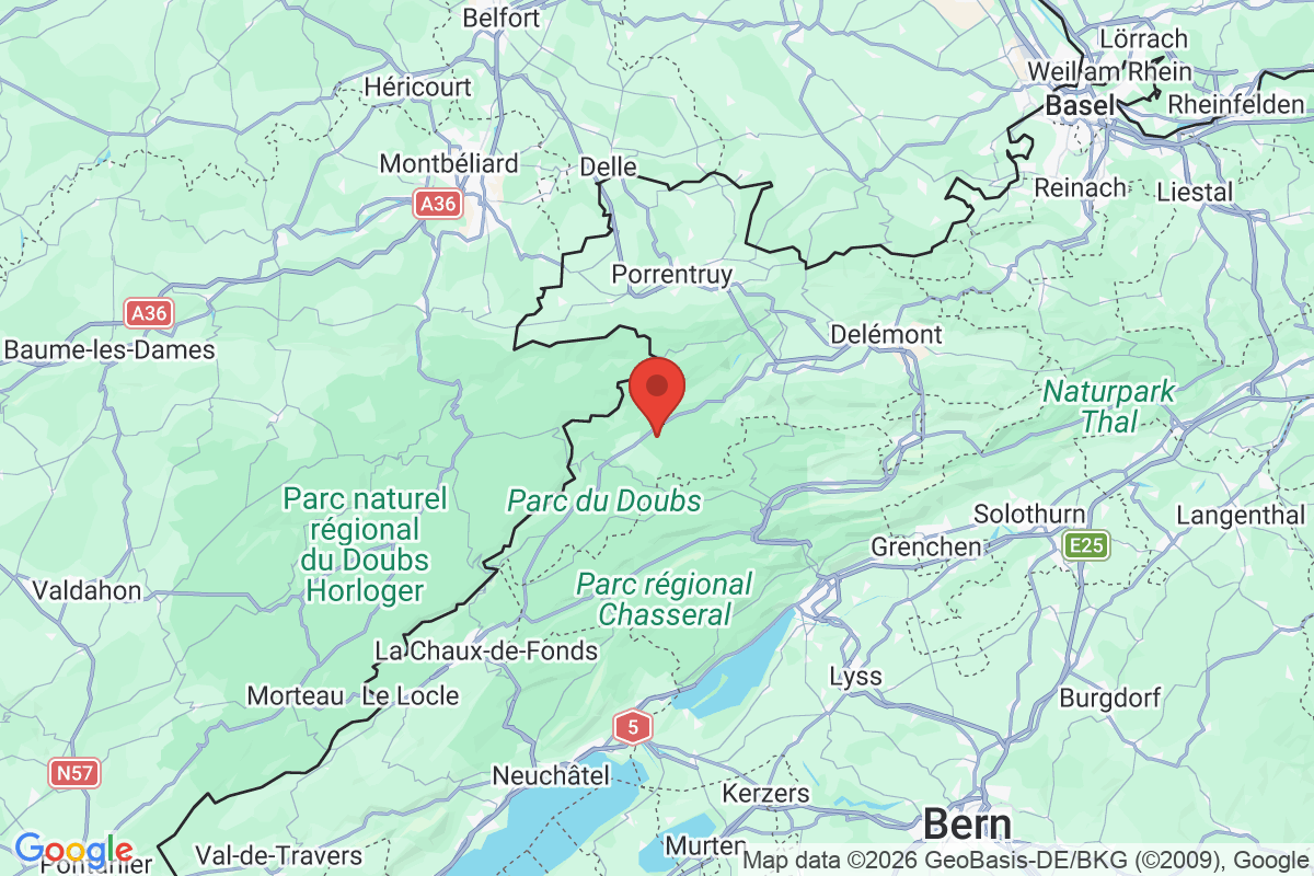 Prévisualisation de la carte